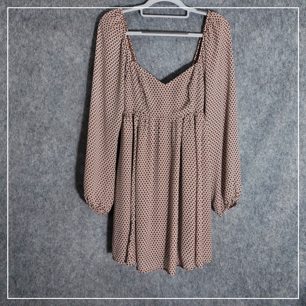 Abercrombie Fitch Women XS Cottage Dress Date Night Chic Boutique Romantic Style